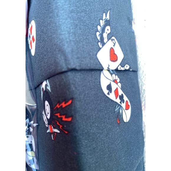 Ed Hardy King Sheet Set – Skulls, Cards, Tattoo Print – 6 Piece Bedding Set - Picture 5 of 6